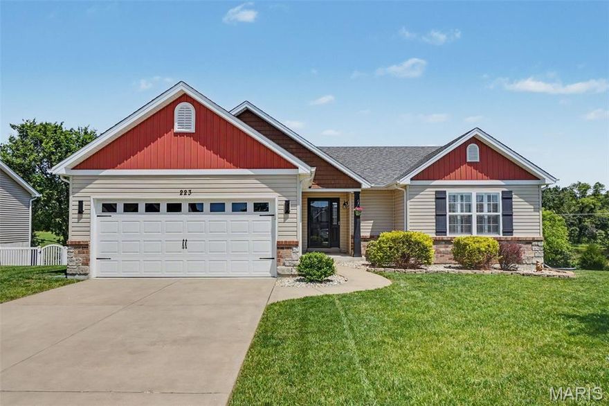 What more could you ask for ?? Beautiful Walk-out Ranch on a court with 4 beds,3 baths, and move in ready-why wait? This sweet house comes with Fresh paint, Wood Shutters, Yard Sprinklers , new Lighting, finished Basement, and large Deck & Patio below! You'll love the open floor plan which makes it convenient living including the Washer/Dryer (that stay) in Laundry room off the Kitchen. Don't let this one get away before it's too late !!! Call listing Agent with any questions!