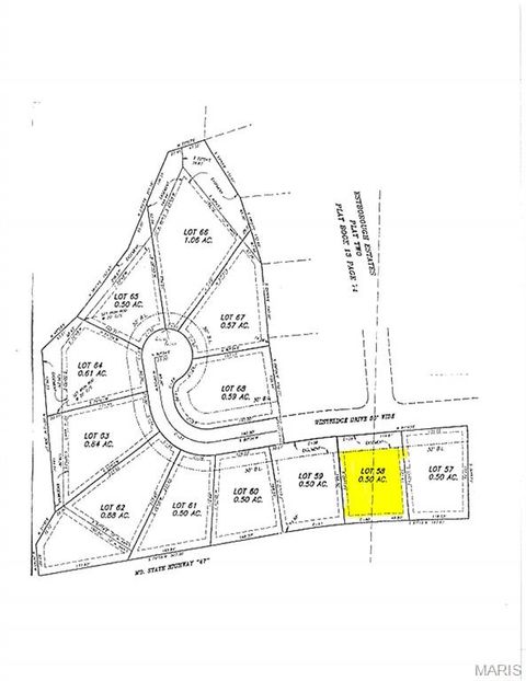 Tiny photo for 0 Westborough Estates (Lot 58), Troy, MO 63379 (MLS # 25006979)