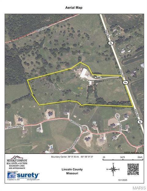 Tiny photo for 300 Highway RA (20.99+/- Acres), Silex, MO 63377 (MLS # 25067979)