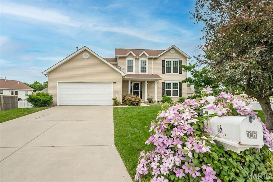 Welcome Home to Liberty High School Territory — Where Space Meets Style (and a Deck Worth Bragging About). Let's be honest — finding a home that checks ALL the boxes feels a little like finding a unicorn. But here we are.

Tucked into a quiet neighborhood, on a secluded cul-de-sac, this 2-story beauty sits in the coveted Liberty High School district and delivers the kind of flexibility that growing families (and people who just really need their own space) dream about. And yes, you can get to three major highways without breaking a sweat — so commuting, shopping, dining, and weekend adventures are all within easy reach. First Impressions Count: Pull up and immediately fall in love with the welcoming front porch. It's the kind of porch where neighbors become friends and coffee tastes better. Whether you're rocking chairs and lemonade people or string lights and wine people, this porch delivers.

The Main Floor Has Range:  Inside, you'll find a warm and inviting family room perfect for movie nights, game days, or the organized chaos that comes with raising humans. Need to impress? The formal living and dining rooms have you covered for holidays, dinner parties, or those moments when you want the house to look like you have it all together. Spoiler: you will.

The eat-in kitchen is loaded with cabinet space — yes, actual storage — and features luxury vinyl plank flooring that runs throughout the entire main level. Slide open the doors off the kitchen and step onto a gorgeous deck overlooking a manicured backyard oasis that is genuinely something to write home about. This is your summer headquarters. You're welcome.

Upstairs, Everyone Gets Their Own Space:  Four generously sized bedrooms and two full bathrooms on the second floor mean the days of negotiating bathroom time might actually be over. (No promises, but the odds are in your favor.) Whether you're housing a growing crew or finally claiming that guest room you've always wanted, this layout works hard for you.

The Lower Level Is the Star Nobody Talks About:  Here's where things get really fun. The walkout basement is fully finished and ridiculously flexible. Currently rocking a second family room setup, a sleeping area, a full bathroom, and a dedicated workout space — but honestly, you do you. Home office? Done. Art studio? Absolutely. Gaming room? Obviously. Screening room, craft cave, teen hangout zone, or the guest suite that finally gets your in-laws out of your bedroom hallway? Yes to all of it. This lower level isn't an afterthought — it's a whole bonus life.

The Bottom Line: Whether you're a growing family who needs room to breathe, a multi-generational household who needs everyone to have their own corner of the world, or just someone who finally wants a home that grows with you — this one is it. Come see it before someone else does, because homes like this don't sit around waiting.