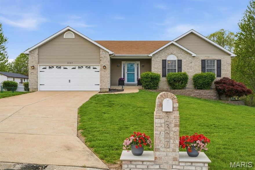 Step into this beautifully maintained 3-bedroom, 3-bath ranch home where comfort meets style. From the moment you enter the foyer, you’re welcomed by soaring cathedral ceilings, rich wood flooring, and a stunning wood-burning fireplace that anchors the open-concept living space.
The updated kitchen is a true centerpiece, featuring granite countertops, a spacious island, and a stylish stone backsplash—perfect for entertaining or everyday living. Natural light pours in through the wall of windows, highlighting the home’s modern lighting updates and airy feel.
The primary suite offers a private retreat with a luxurious bathroom complete with a separate soaking tub, walk-in shower, and heated floors for added comfort.
Downstairs, the walk-out basement provides incredible flexibility—ideal for a home office, guest suite, or additional living space—plus a full bathroom and dedicated workshop area.
Step outside to enjoy the fully fenced backyard, featuring a deck overlooking the yard with trees in the background and a cozy firepit area—perfect for relaxing evenings under the stars.
With major updates already completed, including some appliances, HVAC, and water heater, this MOVE-IN-READY HOME IS THE ONE YOU DON'T WANT TO MISS!