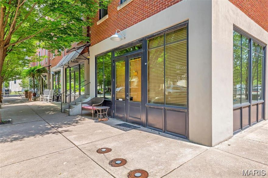 Rare purchase opportunity to own a 4 unit quadruplex building in the highly sought after New Town community in St. Charles.  When originally built, the building had (two) 2-bedroom, 2.5 baths units on the upper 2 floors. The main level was used as business space.  It was converted to all residential several years back growing from 2 units to 4 units total in the building.  The 2 upper floors remain the same and the main level was made into two 1-bedroom, 1 bath units. The building is meticulously maintained with endless opportunities and updated at leases turnover. It has soaring high ceiling and open floorplans. New town is a complete lifestyle with business, coffee shops, restaurants, wine bar, dance academy, hair salon, fitness center, walkers, golf cart patrons, fishing, neighborhood pool for swimming, volleyball, amphitheater, weekend concerts, movie nights and so much more.  There are 2 private parking spaces in the rear of the building that are attached to a larger lot that can be utilized by the building's tenants.  All tenants will have access to all the New Town HOA amenities for one low building cost of $1015 annually paid by the operating expenses.   At lease turnovers, it could be converted back to a multi-use building with work at the street level and residences above.  Lots of possibilities for the wonderful quadruplex to grow your portfolio.  Great cash flow generation, check out the property rental verification form.