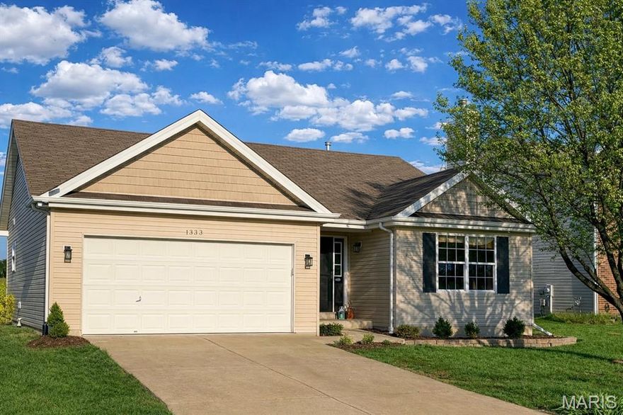 Photos Friday April 3rd.  Open house April 9th and April 11th.  Spec home built in 2011 by McBride Homes.  Highly sought school districts, open floor plan, vaulted ceilings, fireplace in great room, craftsman style design with bay windows, and main floor laundry. Oversized garage for extra storage.