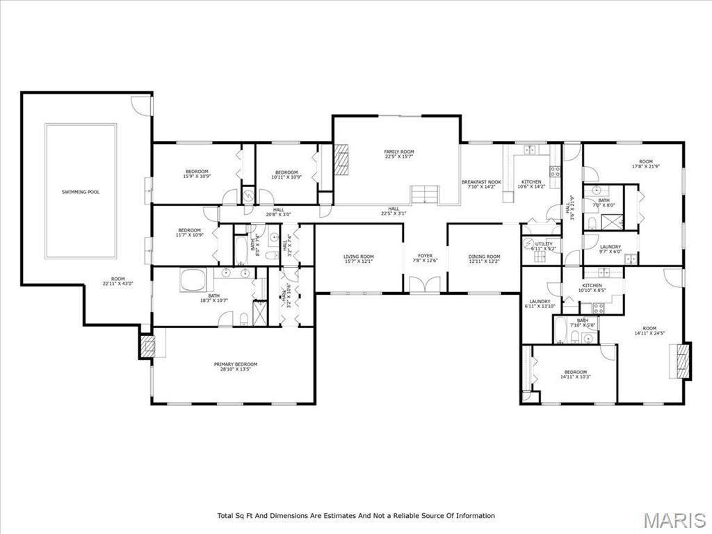 Collinsville, Illinois 62234, United States, 6 Bedrooms Bedrooms, ,4 BathroomsBathrooms,Residential,Active,78585