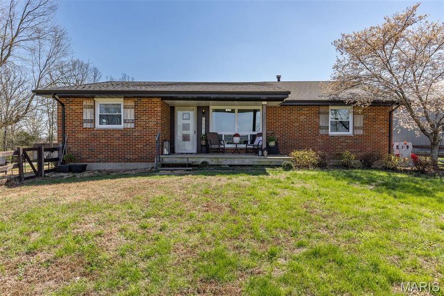 Discover the perfect blend of comfort, quality updates, and wide-open space with this all-brick 2-bedroom, 2-bath home set on a generous 1.16-acre lot—an ideal opportunity to begin your homesteading journey.

Inside, you’ll appreciate the convenience of main-floor laundry, along with an additional washer and dryer hookup in the basement, offering flexibility for your needs. The home has been thoughtfully maintained and updated with major improvements for peace of mind, including new windows (2021), a new well pump (2020), updated soffits and gutters with downspouts (2020), and a water heater installed in 2025. A brand-new HVAC system installed in 2026 comes with a 10-year warranty, ensuring long-term efficiency and reliability.

Step outside to enjoy the expansive property, complete with a 30-amp RV hookup—perfect for travelers or visiting guests—and a storage shed ideal for tools, gardening, or extra storage. With over an acre of land, this property offers plenty of space for gardens, animals, outdoor living, or future expansion—making it the perfect place to start your homesteading goals.

Don’t miss your chance to own this well-maintained home with room to grow—schedule your showing today!