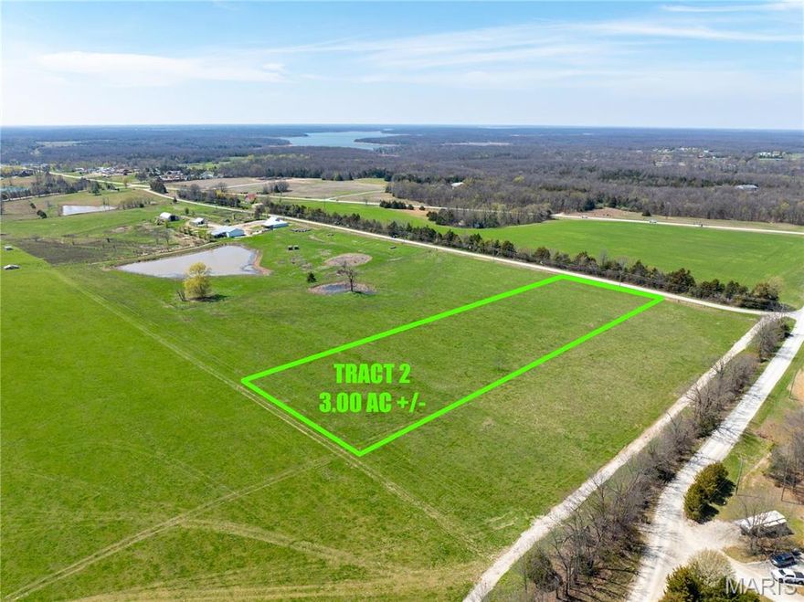 Location, Location, Location!!  This 3 acre tract is the perfect location for you Mark Twain Lake getaway!  Located just off Highway J, this tract is close to all lake amenities.  Be to Jellystone Park, Spaulding Beach & Boat Ramp, Blackjack Marina, Cannon Dam and restaurants within minutes!  This 3 acre tract is being sold unrestricted, so the possibilities are endless!  Build your dream shouse, lake cabin or create your family RV getaway.  With water on the property and electric and fiber at the road you are set up for convenience to get your dream property set up quick and affordably.  Four (3 acre) tracts are available in total, buy one or all four!  This would be an excellent location for a small campground or boat storage!!   Call today before this one is gone!!