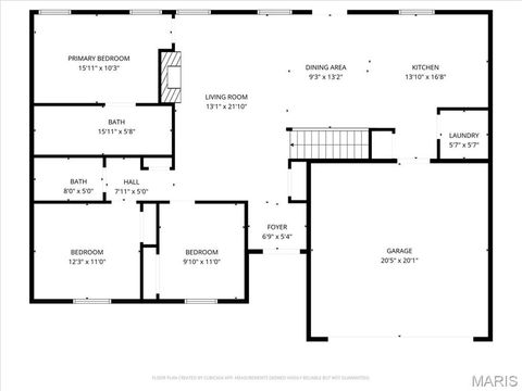 Tiny photo for 189 Rockport Drive, Troy, MO 63379 (MLS # 26003744)