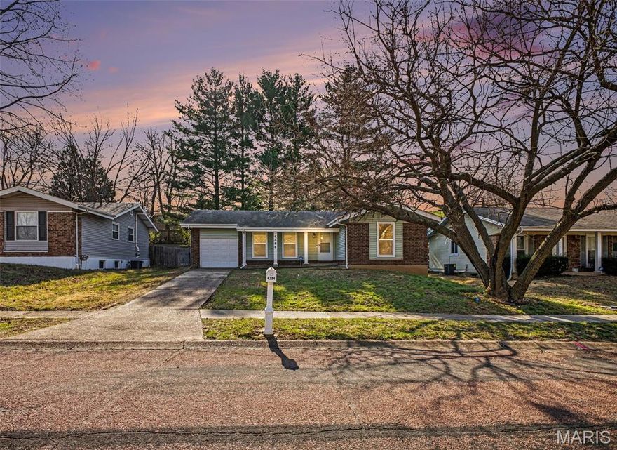 Step into a beautifully reimagined home where modern updates meet timeless comfort—welcome to 4384 Remus Drive.

This fully refreshed 3-bedroom, 2-bath residence offers the perfect blend of style and functionality, with thoughtful upgrades completed throughout. Inside, you’ll find stunning hardwood floors, fresh paint, and a striking accent wall anchored by an electric fireplace—creating a warm, inviting focal point for everyday living. The all-new kitchen is a standout feature, showcasing quartz countertops, updated cabinetry, stylish backsplash, and stainless steel appliances designed for both form and function.

Major improvements include new energy-efficient vinyl windows, updated lighting throughout, and renovated bathrooms featuring new vanities, fixtures, and finishes. The home has undergone a comprehensive transformation, ensuring peace of mind and move-in-ready convenience.

The unfinished basement offers excellent additional space—clean, dry, and freshly painted—ready for storage, hobbies, or future finishing potential.

Outside, enjoy a fully fenced backyard with a large back patio creating a peaceful setting for relaxing or entertaining. The .18-acre lot offers manageable outdoor space with room to personalize.

Located in the established Seven Hills subdivision, this home benefits from a convenient Florissant location with easy access to parks, shopping, and major commuter routes. Situated within the Hazelwood School District, it combines neighborhood charm with everyday practicality.

Complete with a 1-car garage and modern upgrades throughout, this home delivers exceptional value.

Schedule your showing today and experience the quality and comfort this home has to offer.
Listing agent is married to a member of the selling entity.