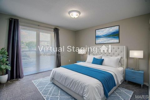 Tiny photo for 1157 Rue La Chelle Walk #1157, Creve Coeur, MO 63141 (MLS # 25057269)