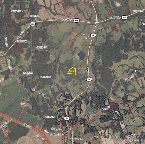 Tiny photo for 0 Highway D - Tract 10 (14.4+/- Acres), Eolia, MO 63344 (MLS # 25073139)