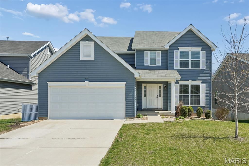 Photo of 424 Rock Ridge Road, Wentzville, MO 63385 (MLS # 26021490)
