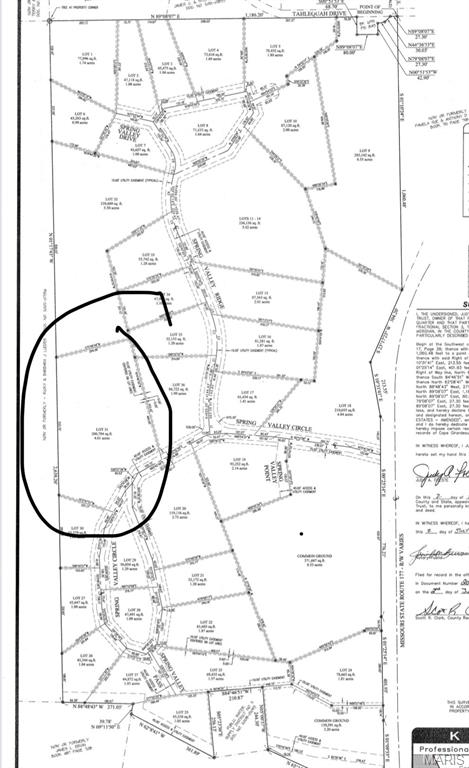 Spring Valley Lake Estates - Land