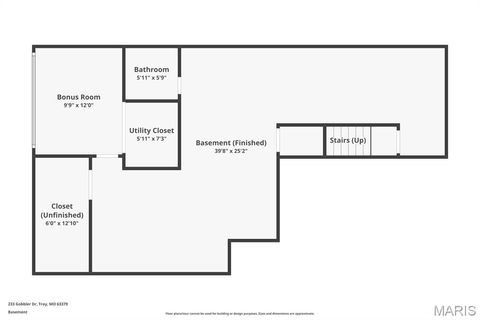 Tiny photo for 233 Gobbler Drive, Troy, MO 63379 (MLS # 26006354)