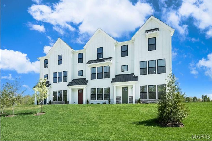 Trendy new Clifton plan by Fischer Homes in beautiful Wildhorse Village. This townhome features 3 levels of living space and offers an open concept and spacious family room that walks out to the large deck. Fall in love with the well-appointed island kitchen with stainless steel appliances, upgraded cabinetry with soft-close hinges, durable quartz counters, and a large pantry on the second floor, along with a large formal living/dining room. On the top floor, you'll find the primary suite with an en suite that includes a double bowl vanity, garden tub, separate walk-in shower, water closet, and walk-in closet. There are 2 additional bedrooms, a centrally located hall bathroom, and a laundry closet for easy laundry days. The main level has a large study with double doors, a full bathroom, and is equipped to function as a possible 4th bedroom. 2 bay rear entry garage.