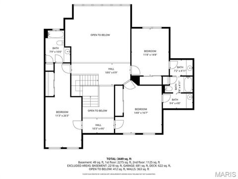 Tiny photo for 6686 Clifton Bluffs Court, St Louis, MO 63129 (MLS # 26017246)