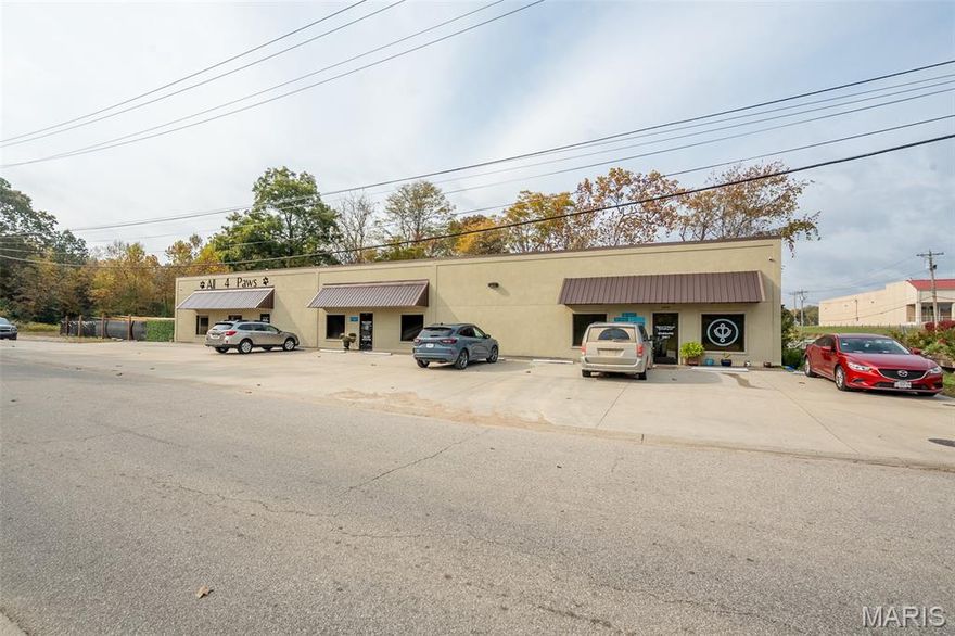 Discover a well-maintained 3600 sq ft commercial building featuring three fully rented units offering immediate income and long term investment potential. Each space is currently occupied, including a kennel business and a therapist office, making this a strong opportunity for investors seeking stability. Located in a high visibility, convenient area, this property supports a wide range of  business types with flexible layouts and a solid tenant history. Whether you're expanding your portfolio or searching for a dependable commercial investment, this versatile building delvers location, income, and endless potential!