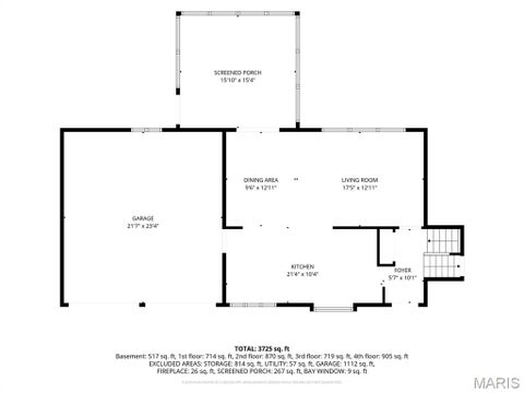 Tiny photo for 1926 Grassy Ridge Road, Kirkwood, MO 63122 (MLS # 26051579)