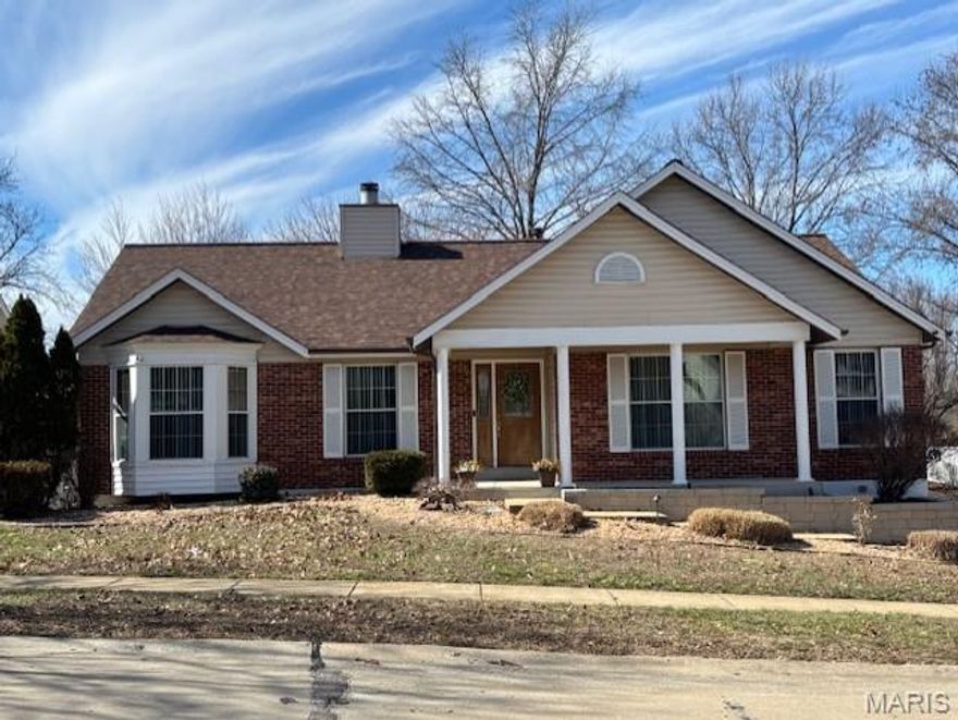 STEP INSIDE THIS VAULTED 3 BDRM/2 BATH RANCH IN SOUGHT-AFTER MEHLBROOK MANOR*YOU'LL LOVE THE LIGHT BRIGHT & OPEN FLOOR PLAN WITH VAULTED CLGS, SKYLIGHTS & ATRIUM WDWS*ONE OF THE BEST FEATURES IS THE BEAUTIFUL SEE-THROUGH GAS FIREPLACE DIVIDING THE LIVING RM & FAMILY RM*UPDATED KITCHEN HAS GRANITE COUNTERS, STAINLESS STEEL APPLIANCES & ADJOINING BREAKFAST RM WITH WALK-OUT TO PARTIALLY COVERED DECKING OVERLOOKING LARGE BACKYARD W/TWO SETS OF COMPOSITE FENCING (PERFECT FOR PETS)*VAULTED DINING AREA W/BAY WDW*PRIMARY STE HAS WALK-IN CLOSET & ADJOINING BATH W/WHILRLPOOL TUB, SEPARATE SHOWER & DOUBLE SINK VANITY*OPEN STAIRWAY TO FINISHED WALK-OUT LOWER LEVEL W/FULL SIZE WDWS, SPACIOUS FAMILY/REC AREA THAT OPENS TO PATIO*WHITE 6-PNL DRS THROUGHOUT*NEW FURNACE & ROOF IN 2023*DEEP 33X21 OVERSIZED 2-CAR GARAGE *PRIME LOCATION W/EASY ACCESS TO HWYS 55/270!!