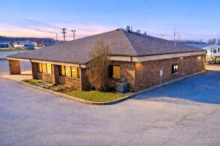 Prime commercial opportunity in a high-visibility corridor! Ideally positioned in Houston, Missouri, this approximately 1.2-acre property offers exceptional exposure and convenient access along a well-traveled business route, located between Walmart and Texas County Memorial Hospital.

The substantial brick building provides nearly 4,000 square feet of adaptable interior space, featuring primarily non-load-bearing walls for flexible layout options or future reconfiguration. Generous on-site parking and room for expansion enhance functionality for a wide range of commercial uses, including retail, professional office, medical, or service operations (subject to local zoning).

With strong visibility, convenient access, and versatile space, this property offers an outstanding setting for establishing or expanding a business presence. Schedule a showing to explore the possibilities.