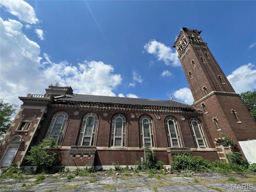 VERY MOTIVATED SELLER!  Welcome to a rare opportunity to own a piece of St. Louis history. This iconic 1916 landmark church and administration building, complete with a majestic bell tower, offers an extraordinary blend of architectural beauty, historical significance, and versatile space. Located in the heart of St. Louis, MO, this property is perfect for a variety of uses, including a worship center, event venue, community center, or even a unique residential conversion.


2035-2047 E Grand Ave., St. Louis, Church and Administrative Building For Sale. Location: Downtown