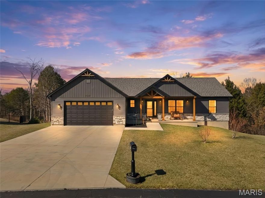 Check out this amazing updated ranch built in 2023, sitting on almost 1 acre of beautiful land. This 3-bedroom, 2-bathroom home is absolutely stunning and features a beautiful kitchen, an open floor plan, and stylish finishes throughout. You’ll also love the cute and convenient main-floor laundry room, making everyday living that much easier.

The unfinished walkout basement is ready for your ideas! A roughed-in bathroom and two egress windows are already in place if you’re looking to add another bathroom and up to two additional bedrooms. There is also plenty of room for storage.

Don’t forget about the extended 2-car garage, offering extra space for vehicles, tools, or hobbies. Step outside to enjoy the huge deck—perfect for sipping your morning coffee or entertaining guests. The backyard offers beautiful views of nature and plenty of space if you’d like to add a pool.

This home truly has so much to offer. Schedule your showing today!