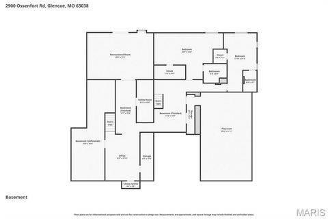 Tiny photo for 2900 Ossenfort Road, Wildwood, MO 63038 (MLS # 26027399)