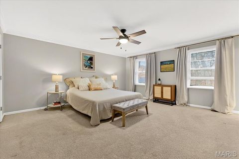 Tiny photo for 15966 Quiet Oak Road, Chesterfield, MO 63017 (MLS # 25077817)