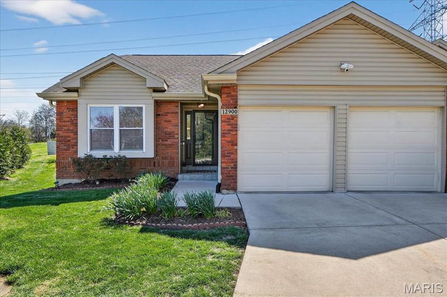 Welcome to 12900 Springdale Village Dr! Pride of ownership shines throughout this charming, move-in ready home with numerous updates. Step into the vaulted great room filled with natural light and enjoy the open floor plan that offers wonderful flow and plenty of space for entertaining. The kitchen features 42” cabinets, granite countertops, stainless steel appliances, and a tile backsplash and flooring- all with ample prep and storage space.
The spacious primary bedroom offers great closet space and an updated en suite bath. A sunny second bedroom on the main floor provides additional comfort and flexibility, while the updated hall bath includes a tub/shower combo. The partially finished lower level expands your living space with a rec area, bonus/flex room, laundry, and abundant storage.
The attached two-car garage easily accommodates two SUVs. Additional updates include newer flooring, paint, lower-level carpet, doors, trim, and light fixtures throughout. Step outside to the cozy backyard with a nice patio—perfect for relaxing and enjoying the seasons. Conveniently located near shopping, restaurants, transportation, and entertainment. This one is ready to welcome you home!