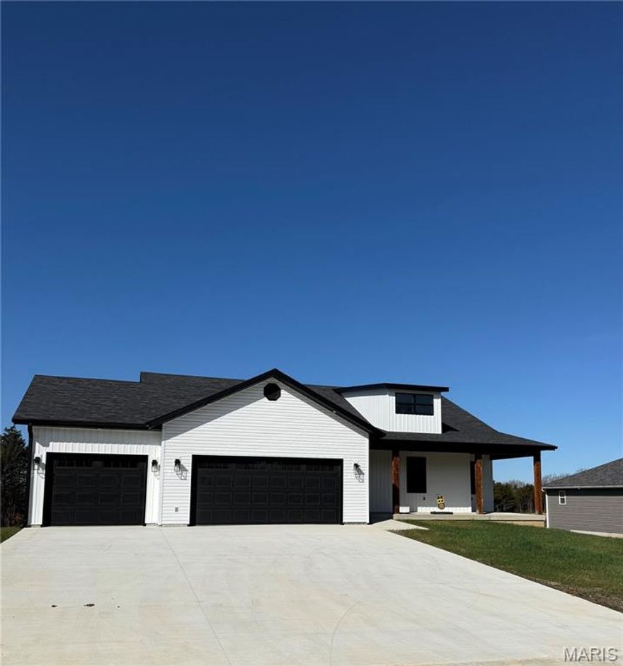 Offering $5,000 in seller concessions! 
Modern Farmhouse Charm - 3 Bed, 2 Bath, 1,947 Sq Ft, 1092 Sq Ft unfinished walkout basement

Welcome to your dream home! This stunning 1,947 sq ft modern farmhouse seamlessly blends rustic charm with contemporary elegance. Featuring 3 spacious bedrooms and 2 beautiful bathrooms, unfinished walkout basement with two more unfinished bedrooms and bathroom.  This home is designed for comfort and style. 
Key Features: 
- Bedrooms/Bathrooms: Generous-sized bedrooms with ample closet space and well-appointed bathrooms.
- Living Spaces: Large living room, dining area, and kitchen ideal for gatherings.
- Kitchen: Modern appliances, plenty of counter space, and storage.
- Unfinished Basement: A blank canvas for your personal touch—create additional living space, a home gym, or entertainment area.
- Exterior: Spacious backyard perfect for outdoor activities, gardening, or relaxation.
- Open-Concept Living: Bright and airy with a vaulted ceiling in the living room and large windows.  
- Gourmet Kitchen: Quartz countertops, stainless steel appliances, and a large kitchen sink.  
- Primary Suite: a walk-in shower, dual vanities, led mirror  
- Outdoor Living: Covered deck perfect for relaxing or entertaining.
  Schedule your tour today!

Owner is a licensed MO agent.