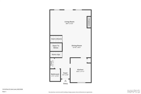 Tiny photo for 112 W Pine Place, St Louis, MO 63108 (MLS # 26003177)