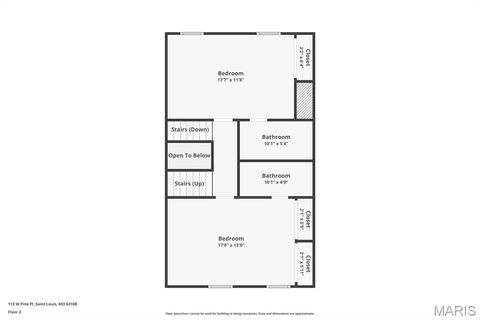 Tiny photo for 112 W Pine Place, St Louis, MO 63108 (MLS # 26003177)