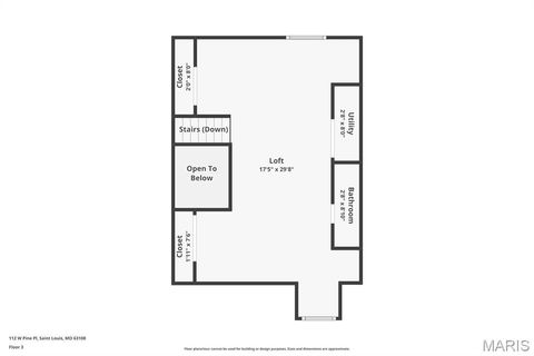 Tiny photo for 112 W Pine Place, St Louis, MO 63108 (MLS # 26003177)