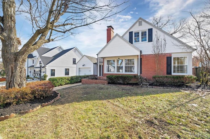Welcome home to 582 Brookhaven Ct, an extensively renovated 5 bedrooms and 3 full baths gem perfectly situated in one of Kirkwood’s most desirable tree-lined neighborhoods. Step inside to a welcoming foyer with gleaming hardwoods and an inviting traditional floor plan that creates comfort and functionality. Experience a lot of natural light through beautiful new windows, complemented by recessed lighting. Enjoy abundant living-space with elegant living-room, a dining room that provides access to the deck and an additional family room in the finished basement.  The stunning kitchen has been renovated with white shaker cabinets, gorgeous marble tile backsplash, quartz counters and stainless steel appliances. The beautifully updated main-floor bathroom has top-tier finishes flanked by two generously sized bedrooms, one can be used as a master-bedroom due to its spacious layout. Upstairs, you will find three additional spacious bedrooms and a completely renovated full bath. Downstairs, the newly remodeled  lower level offers an expansive rec/family room, a gorgeous 3rd full bath, laundry room and additional closet space. Outside, you can enjoy the wide deck overlooking the beautifully manicured & fenced backyard perfect for outdoor entertainment and relaxation. Additional highlights ; new gutters and downspouts, updated plumbing, electric, all new light fixtures, garage door, sump-pump, water-heater, hardwood floors, carpets, new AC, ductless tri-zone mini split air conditional system on second floor for enhanced comfort control and new interior and exterior doors. Wonderfull location, easy walk to Tillman Elementary School. Kirkwood schools /Amenities. Don’t miss your opportunity to make this beautiful home your own!