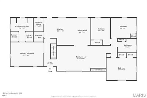 Tiny photo for 1336 Pond Road, Wildwood, MO 63038 (MLS # 25069043)