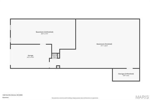 Tiny photo for 1336 Pond Road, Wildwood, MO 63038 (MLS # 25069043)