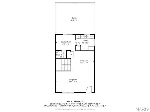 Tiny photo for 13459 Coliseum Drive, Chesterfield, MO 63017 (MLS # 26025678)