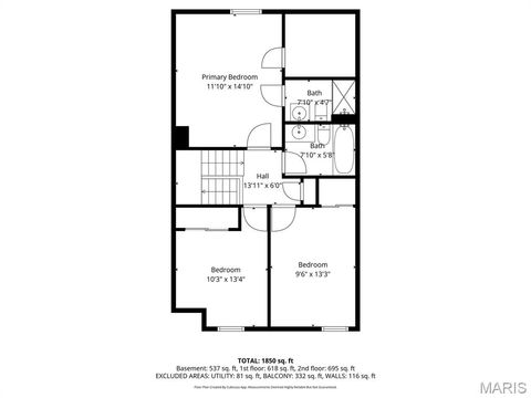 Tiny photo for 13459 Coliseum Drive, Chesterfield, MO 63017 (MLS # 26025678)
