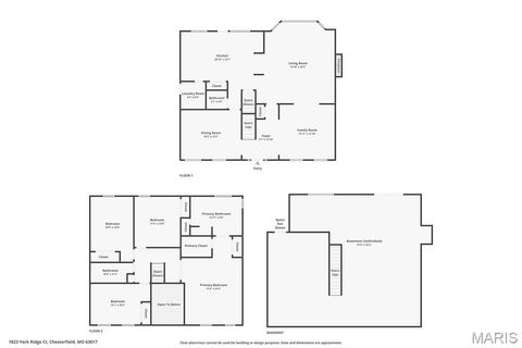 Tiny photo for 1823 York Ridge Court, Chesterfield, MO 63017 (MLS # 26020934)