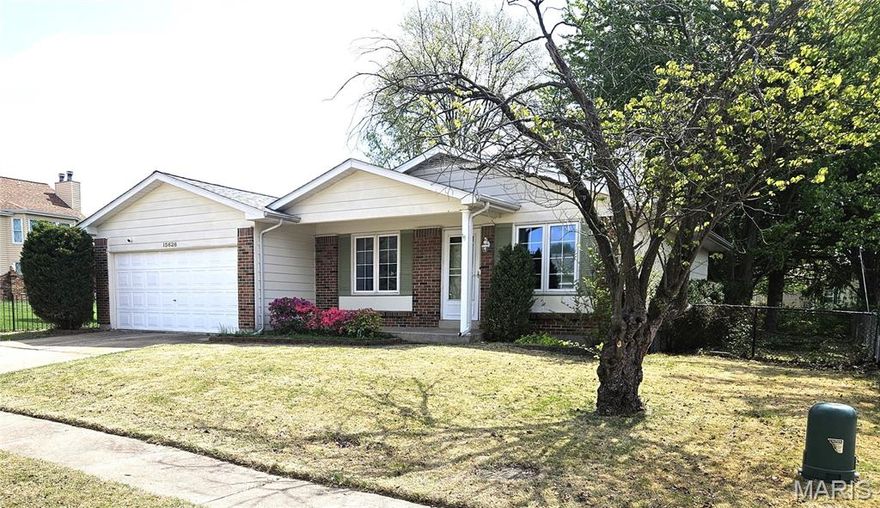 Welcome to this inviting three-bedroom, two-bath home offering a blend of comfort, style, and convenience. The kitchen features Legacy self-close cabinets, a stainless-steel refrigerator, dishwasher, built-in microwave, and a spacious island—ideal for everyday use.
Both bathrooms have been updated, with a granite-top vanity in the second bath and a marble-top vanity in the master bathroom. The primary bedroom includes newer bamboo flooring adding an updated look. 
The roof is only a few years old and includes a ridge cap for added efficiency. A partially finished basement provides flexible space for a rec room, office, or storage.  The washer and dryer are included in the sale. 
The fenced backyard and patio offer a practical outdoor space for relaxing or entertaining. Located near schools and parks, this move-in-ready home delivers convenience. Agent related. Call your agent today for a viewing.