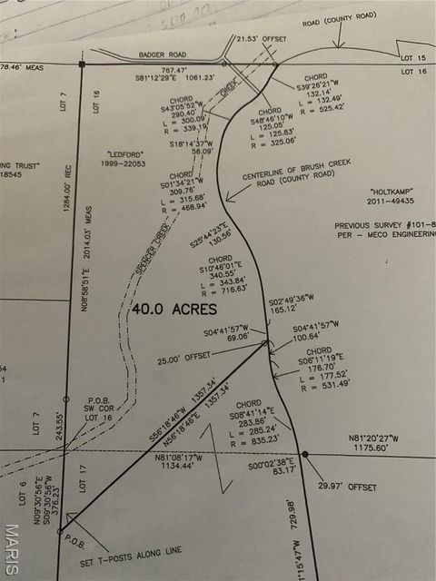 Tiny photo for 40 Brush Creek Road, New London, MO 63459 (MLS # 25049591)