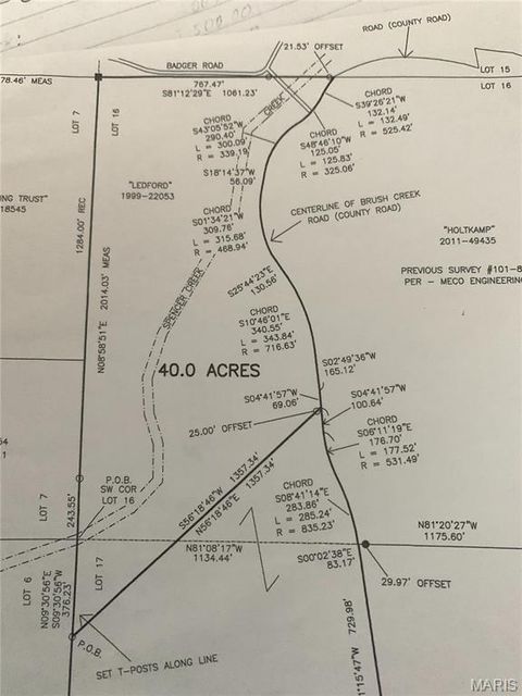 Tiny photo for 40 Brush Creek Road, New London, MO 63459 (MLS # 25049591)