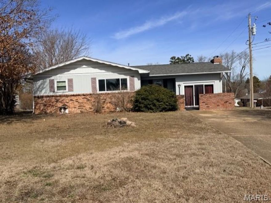 Spacious 3-bed, 2-bath home in prime location with oversized garage and lots of storage. Home has lots of potential and is just waited for your personal touch. This home also features a fenced back yard, storage shed, and sits on a corner lot.