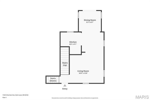 Tiny photo for 1133 N Harrison Avenue, Kirkwood, MO 63122 (MLS # 25056670)