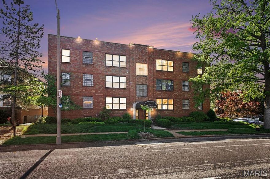 Experience the quintessential St. Louis Hills lifestyle in this charming 2-bedroom, 1-bath condo. Ideally situated on the first floor for easy access, this home offers a bright, inviting layout that blends comfort with timeless character. Experience the convenience of your 1-car garage space right next to the back door of the building.

Step into the lower level and you will find 2 washers and 2 dryers provided by the Condo Association, along with a locked storage space. Residents will appreciate the serene, park-like setting at Jamieson Place. Enjoy being just a short stroll from Francis Park and local favorites like Ted Drewes, placing the best of South City right at your doorstep.

Whether you’re seeking a walkable urban retreat or a low-maintenance home in one of St. Louis’s most sought-after neighborhoods, this property offers the perfect blend of location, charm, and ease.

Showings start at the open house on Saturday, 4/25/2026 @ 11:00.