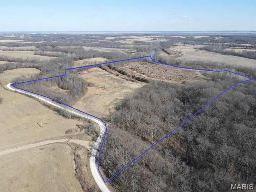 Get out of town: if you are looking for a rural building site, your next investment, or the perfect spot to launch the kayaks, take a second look here.  This 53 ac m/l tract is located just north off Hwy P west of LaGrange along Sunflower St.  Water & electric are available. There are currently 22.18 acres in CRP earning an attractive $216.70/acre, with the balance in timber, wooded draws, and the entire east line of the property is the Wyaconda River.  Walk right down to the river's edge and you'll find the perfect fishing spot and a great launching site for kayaks this summer.  River access like this is near-impossible to find!  Tract will sell with full hunting rights with no other leases in place (other than CRP).  

This tract is located approximately 19 miles northwest of Quincy, IL and 2 hours north of St. Louis, MO.