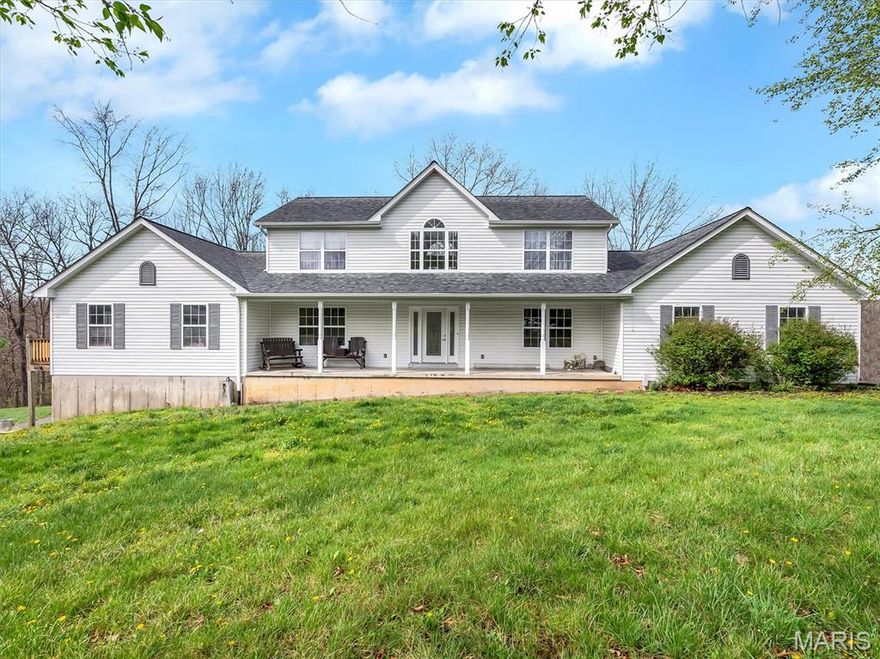 Welcome to 763 Eagles View in St. Clair, Missouri—a 3,400  square foot residence set on approximately 20 acres of gently rolling ground. This property offers a compelling combination of space, setting, and potential, with a layout designed to support both everyday living and larger gatherings.


The home features a spacious floor plan with well-proportioned living areas and a natural flow between rooms. Fresh interior paint enhances the overall presentation, while the layout provides flexibility for a variety of living arrangements. Large windows allow for ample natural light, contributing to a bright and open feel throughout the main living spaces.

The kitchen is thoughtfully designed with functionality in mind, offering generous workspace, cabinetry, and a configuration that connects seamlessly to the surrounding living and dining areas. It serves as a practical and central component of the home, well-suited for both daily use and entertaining.

The primary suite offers a comfortable and private setting, complete with an en suite bath and spacious his-and-hers closets. Additional bedrooms and living areas are well-sized, providing versatility for guests, workspace, or additional living needs.

Finished lower level offers mother in law suite with separate entrance full bed and bath and plumbed kitchenette and main living area 

The surrounding acreage provides a manageable and usable 20-acre tract, offering a mix of open ground and natural landscape. The land is well-suited for a variety of uses, including light recreational activities, gardening, or accommodating a small number of animals. The setting provides a sense of separation while remaining practical in scale. A year-round creek runs through the property, adding natural beauty and a peaceful water feature.

Located within convenient proximity to St. Clair amenities, this property offers a balance of accessibility and privacy. The combination of acreage, home size, and adaptable layout creates a unique offering for buyers seeking space and long-term potential in a well-located area.