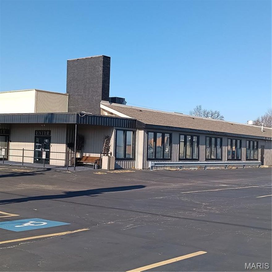 This Appx 16,000 Sq Ft Building  is  Currently A Fully Operating Elegant Event/Banquet Space & Adult Daycare. or Bring your Own Idea to convert this Versatile Venue to Fit your Plans** Complete with Large Full Service Kitchen, Three Bars, Large Banquet Room With movable walls to Make 2 or 3 Smaller Spaces**There is another Elegant Space Featuring A Curved Bar, Dance Floor, Built in Booths plus Floor to Ceiling Windows**Formerly Yacovelli's, This Premiere Event Venue Hosts Weddings, Corporate events,  Birthdays,  Celebration of Life, Retirement, Fundraisers, Reunions,  Church Events & More** Take a Nostalgic, Step Back in Time and be Dazzled by the Custom Banquet Room Ceiling That came from the Historic SS  Admiral**Fire Srinkler System, Spacious Parking Lot, Multiple Restrooms Plus 2 Newer Private Handicapped Restrooms**Roof & Street Pole Signage*Centrally Located, just minutes from  Highways 270--170--70--370--367 and the Airport**Turn Key 15,917 Sq Ft Event/Banquet Center or Bring Your Own Ideas""Other Possible Use: Offices, Medical, Spa/Fitness, Restaurant, Church, Indoor Sports, Child or Adult Daycare, Pet Boarding/Training & More**