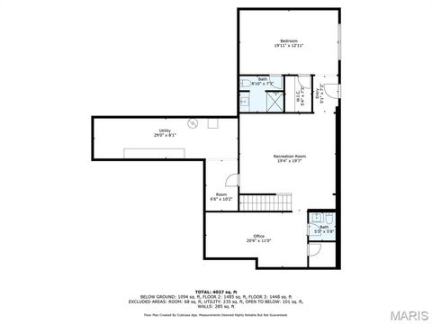 Tiny photo for 3970 Autumn Farms Drive, Wildwood, MO 63069 (MLS # 26004385)