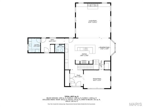 Tiny photo for 3970 Autumn Farms Drive, Wildwood, MO 63069 (MLS # 26004385)