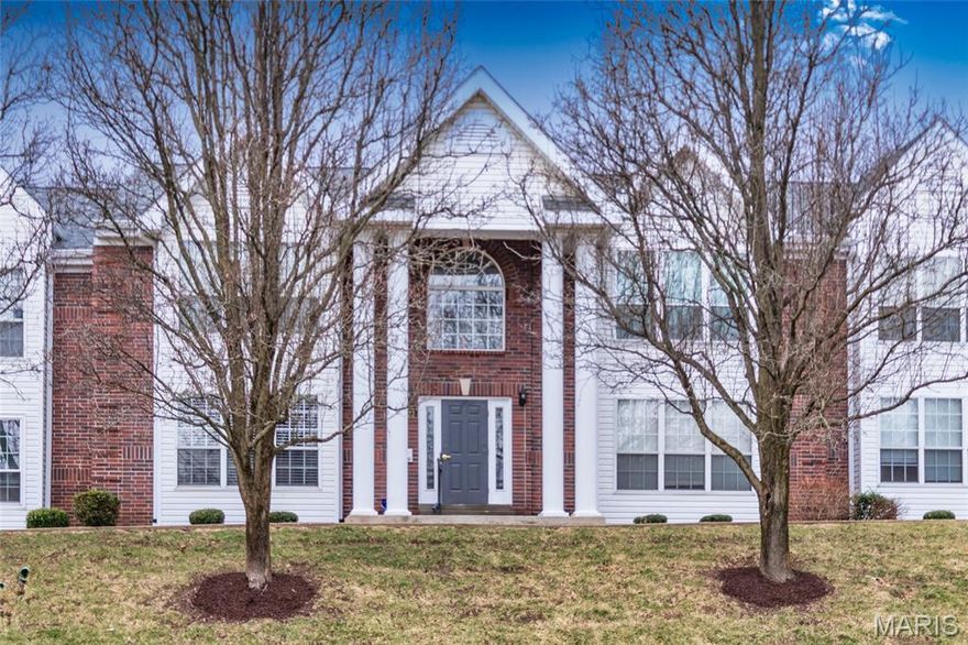 Open House Saturday, 2/21. Welcome home to this beautifully updated first-floor condo in the heart of Ballwin, offering 2 bedrooms, 2 full baths, and a private 1-car garage for added convenience and security. Designed for easy living, the main living areas feature durable luxury vinyl plank flooring, while both bedrooms offer newer carpet for comfort. The spacious primary suite includes a private full bath. The nice-sized second bedroom features direct access to a private deck—perfect for morning coffee or unwinding with fresh air. The fully renovated kitchen shines with soft-close cabinetry, updated countertops, and sleek stainless-steel appliances, blending modern style with everyday functionality. In-unit laundry adds to the ease of low-maintenance living. A large private storage area in the lower level provides plenty of space for seasonal decor, hobbies, or extra belongings. Enjoy access to the community’s outdoor pool just in time for summer, along with proximity to shopping, dining, parks, and highly rated schools. Move-in ready and ideally located in desirable West County, this Ballwin condo with a garage is one you don’t want to miss. St. Louis County occupancy inspection has been completed and passed.